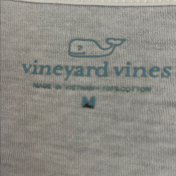 Vineyard Vines White Relaxed Long Sleeve T-Shirt featuring Zac Brown Band - Picture 2 of 6